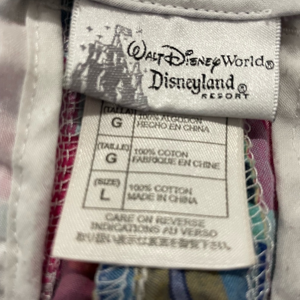 Disney Pink Plaid Women's Cargo Shorts - Picture 3 of 3